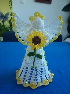 Novogodisnji Andjeli Heklanje Seme Christmas Decoration 70 